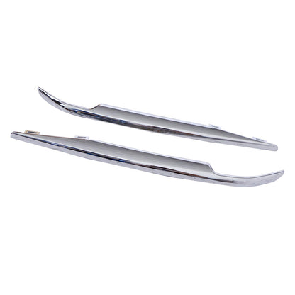 Front Bumper Trim Set +Lower Chrome Grille Fits Cadillac Escalade 2015-2020
