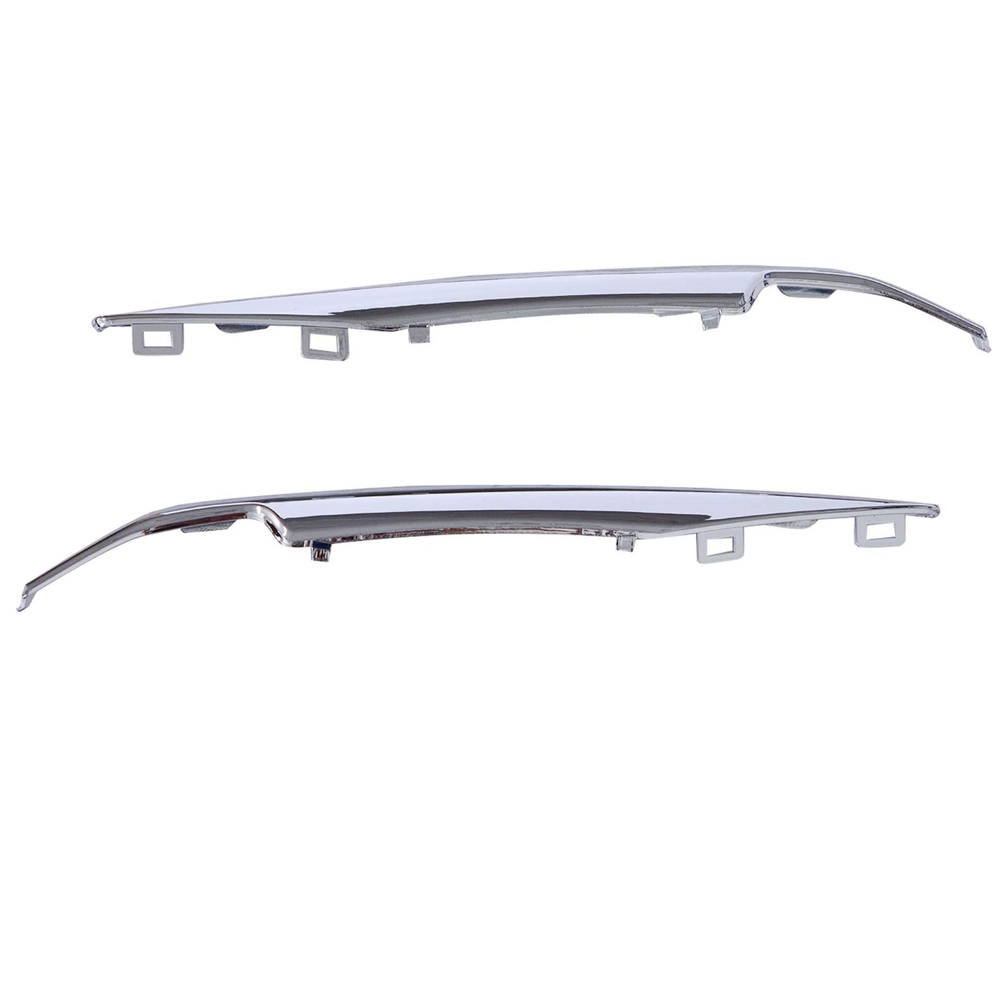 Front Bumper Trim Set +Lower Chrome Grille Fits Cadillac Escalade 2015-2020