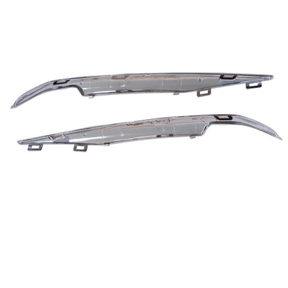 Front Bumper Trim Set +Lower Chrome Grille Fits Cadillac Escalade 2015-2020