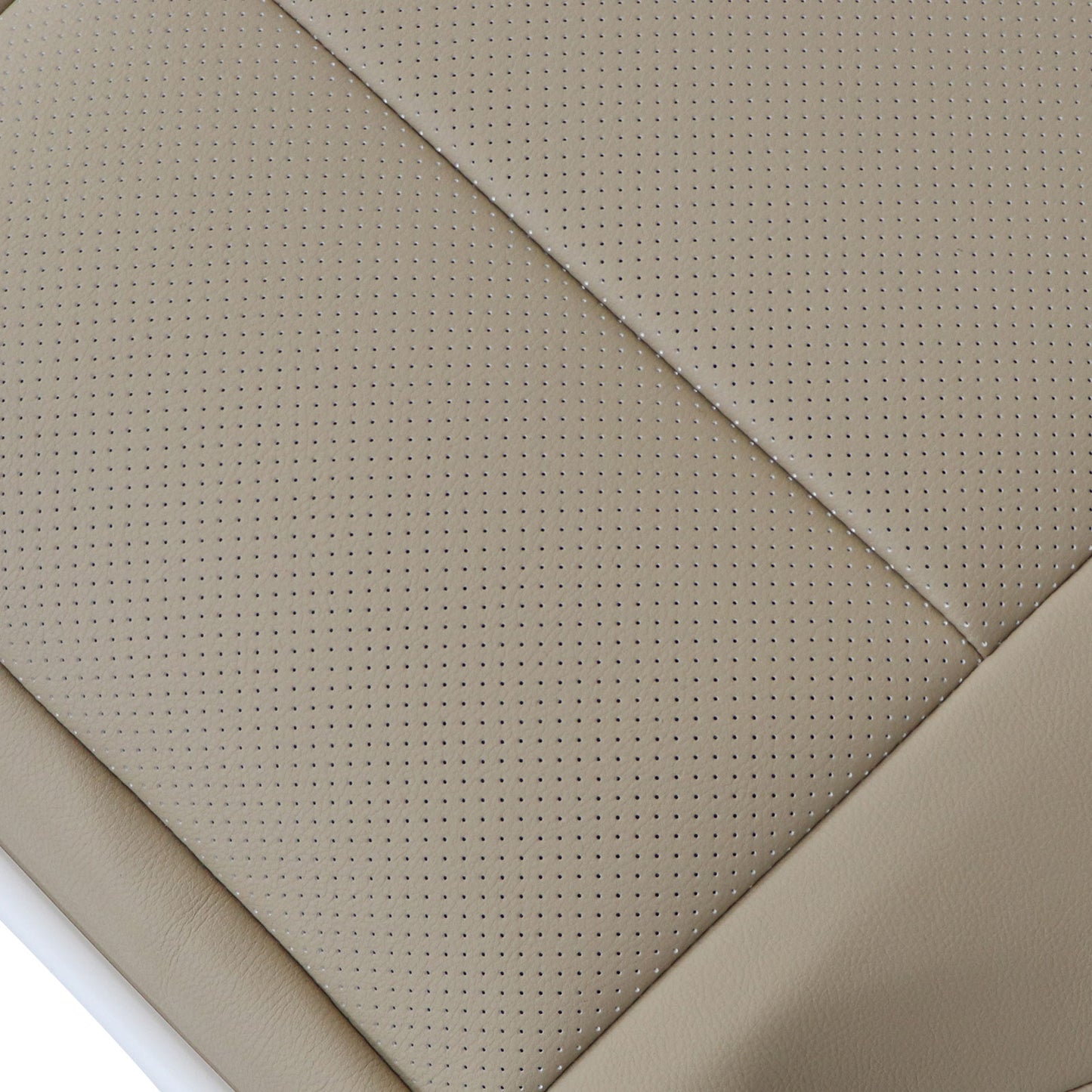Left Side Driver Top Leather Seat Cover Tan For 2015-2019 Subaru Outback Legacy