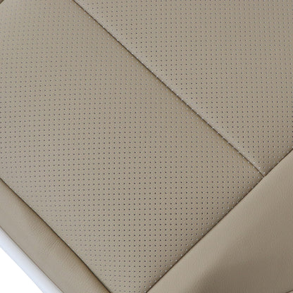 Left Side Driver Top Leather Seat Cover Tan For 2015-2019 Subaru Outback Legacy