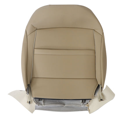 Left Side Driver Top Leather Seat Cover Tan For 2015-2019 Subaru Outback Legacy