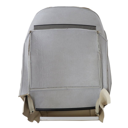 Left Side Driver Top Leather Seat Cover Tan For 2015-2019 Subaru Outback Legacy