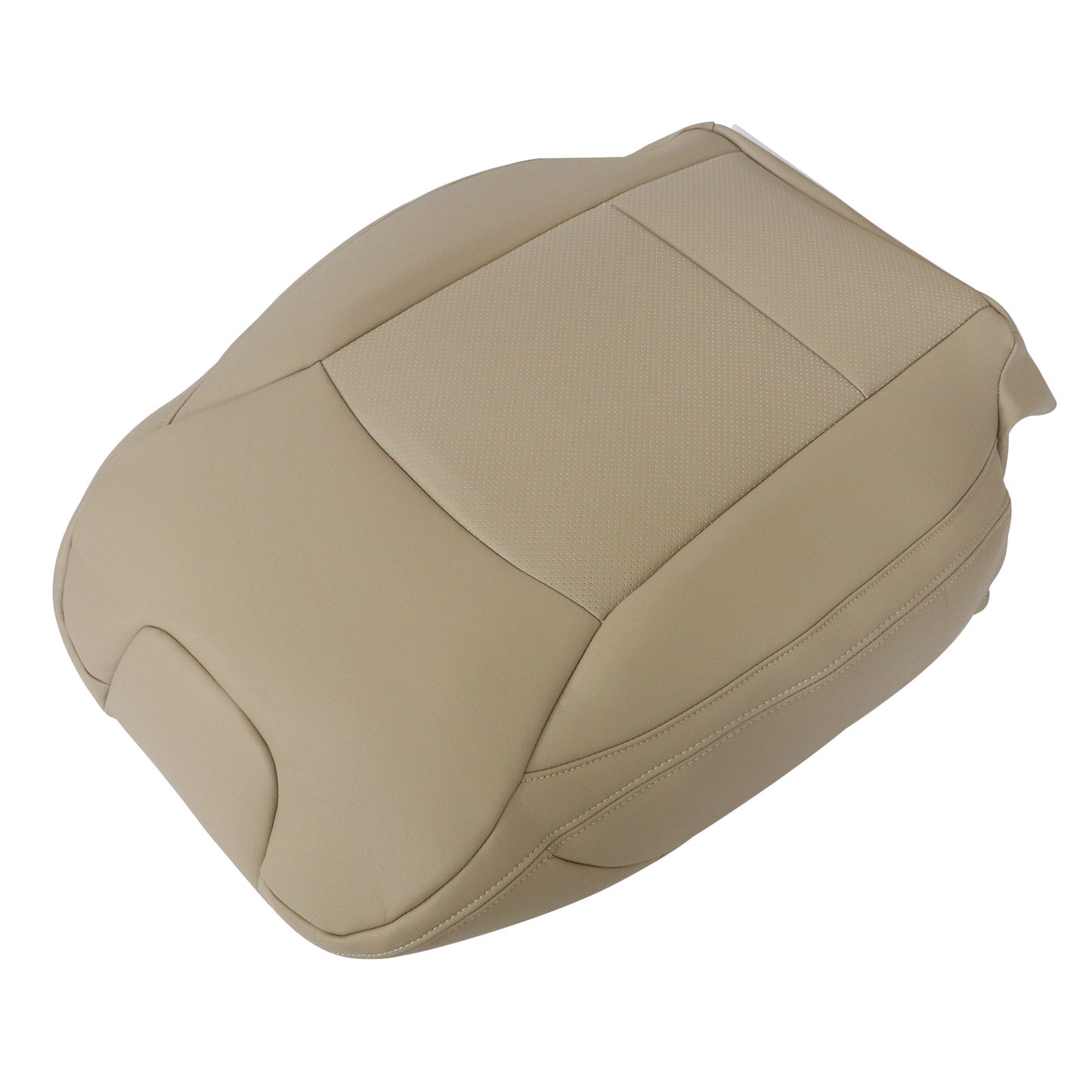 Driver Side Top Leather Seat Cover Tan For 2015-2019 Subaru Outback Legacy