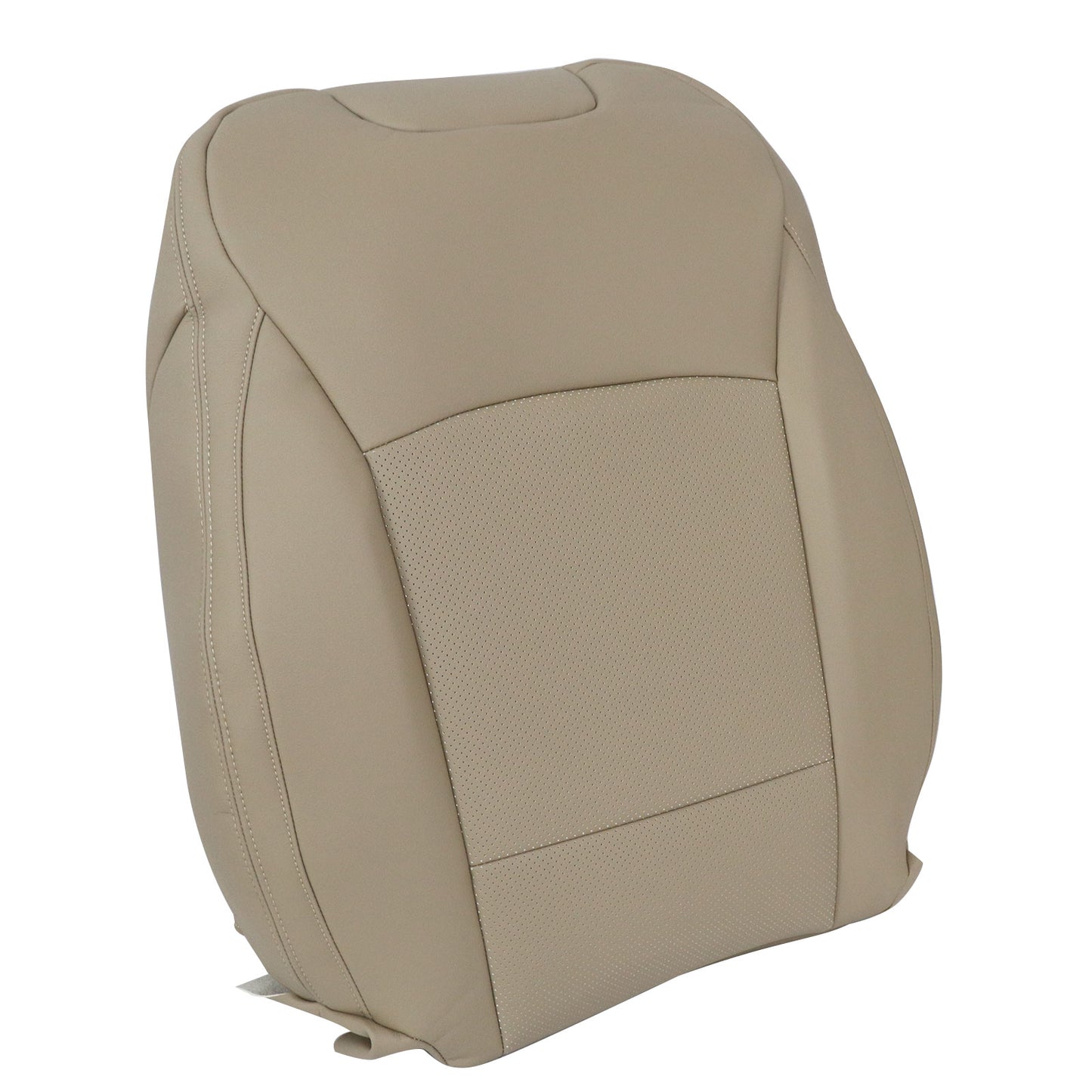 Driver Side Top Leather Seat Cover Tan For 2015-2019 Subaru Outback Legacy