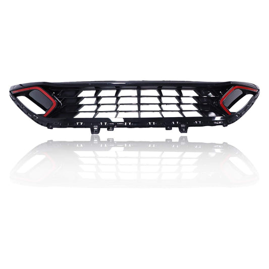 Front Bumper Grille Fits Kia Forte GT 2022-24 W/O Intelligent Cruise 86530M7600