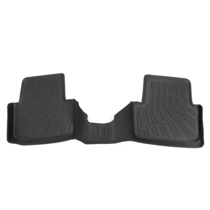 3D TPE All-Weather Floor Mats Liners Set of 3 For 2013-2019 Cadillac ATS Black