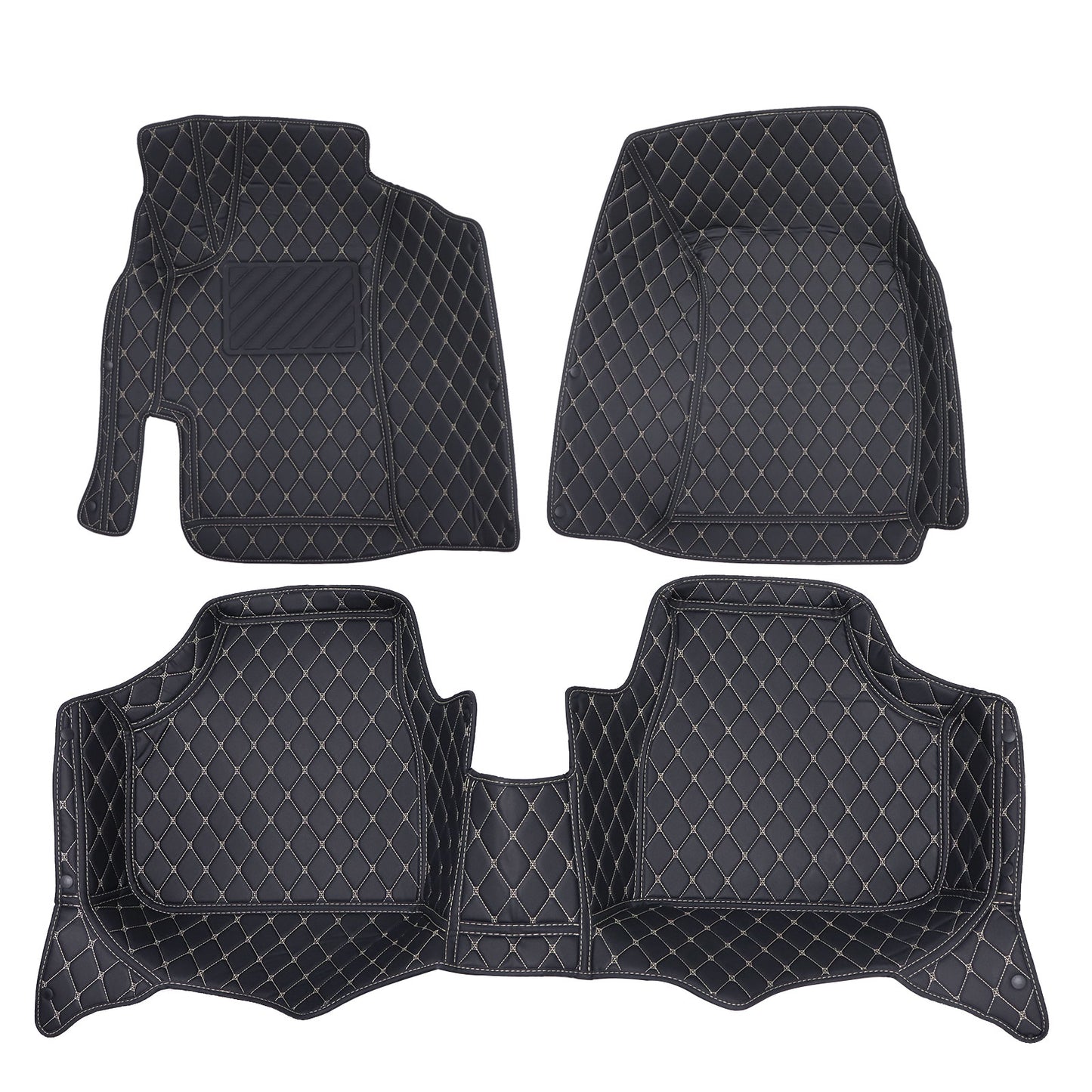 For 2005-2009 Subaru Outback Microfiber Leather Floor Mats Liners Front & Rear