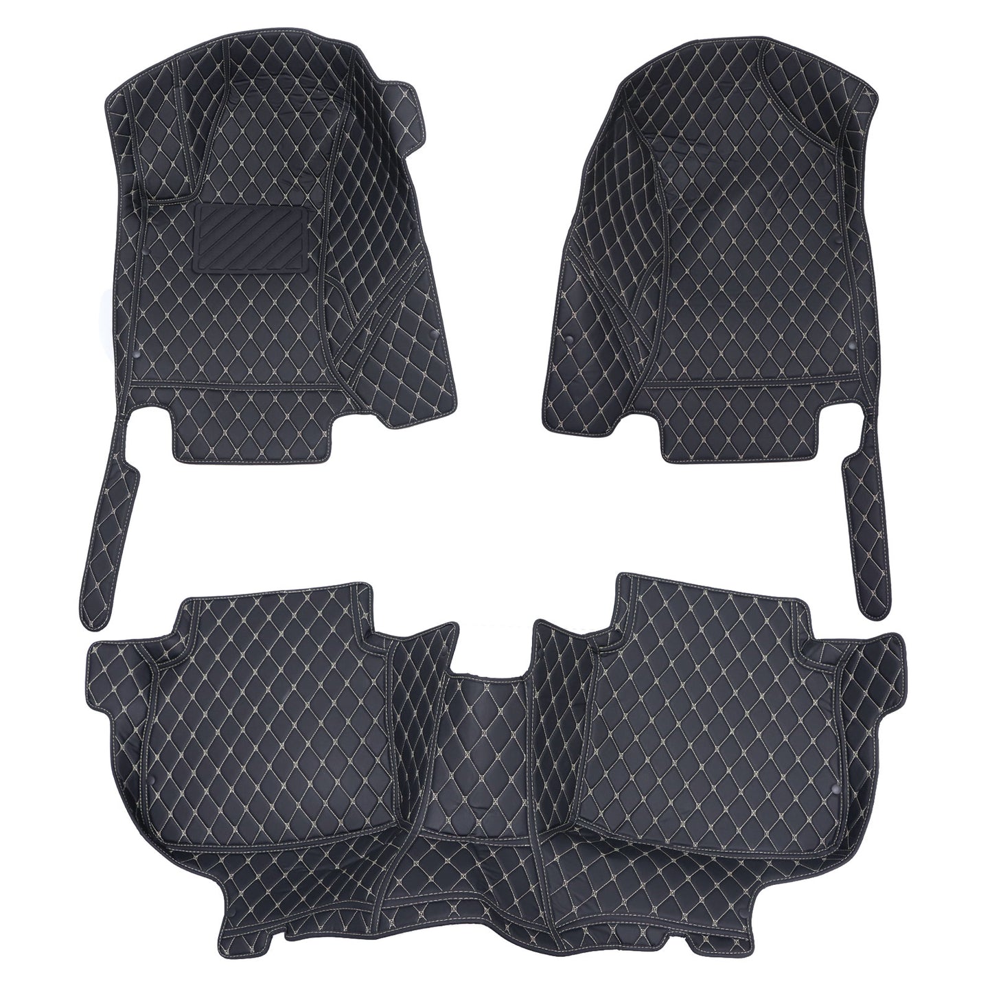 For 2020-2024 Subaru Outback Microfiber Leather Floor Mats Liners Front & Rear