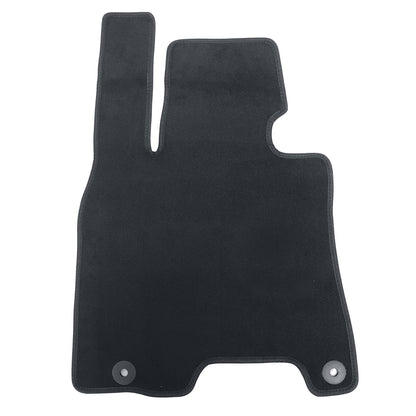 New For 2022-2025 Genesis GV70 Front & Rear Velour Floor Mats Carpet Black 4PCS