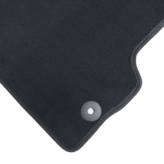 New For 2022-2025 Genesis GV70 Front & Rear Velour Floor Mats Carpet Black 4PCS