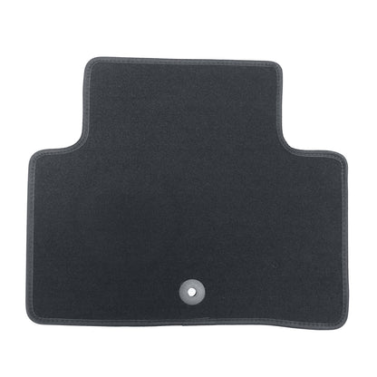 New For 2022-2025 Genesis GV70 Front & Rear Velour Floor Mats Carpet Black 4PCS