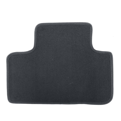 For 2010-2013 Hyundai Genesis Coupe Front & Rear Velour Floor Mats Carpet Black