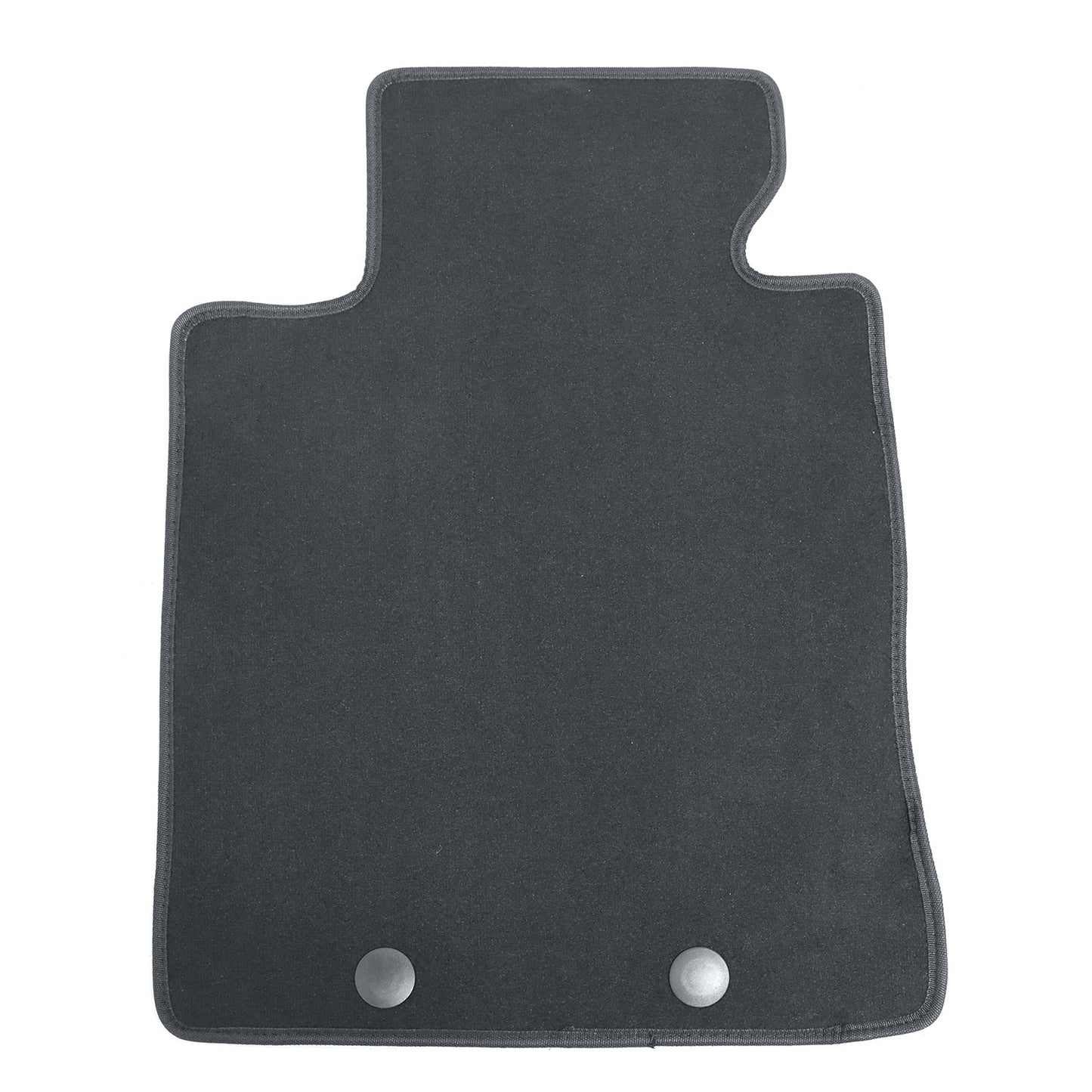 For 2010-2013 Hyundai Genesis Coupe Front & Rear Velour Floor Mats Carpet Black