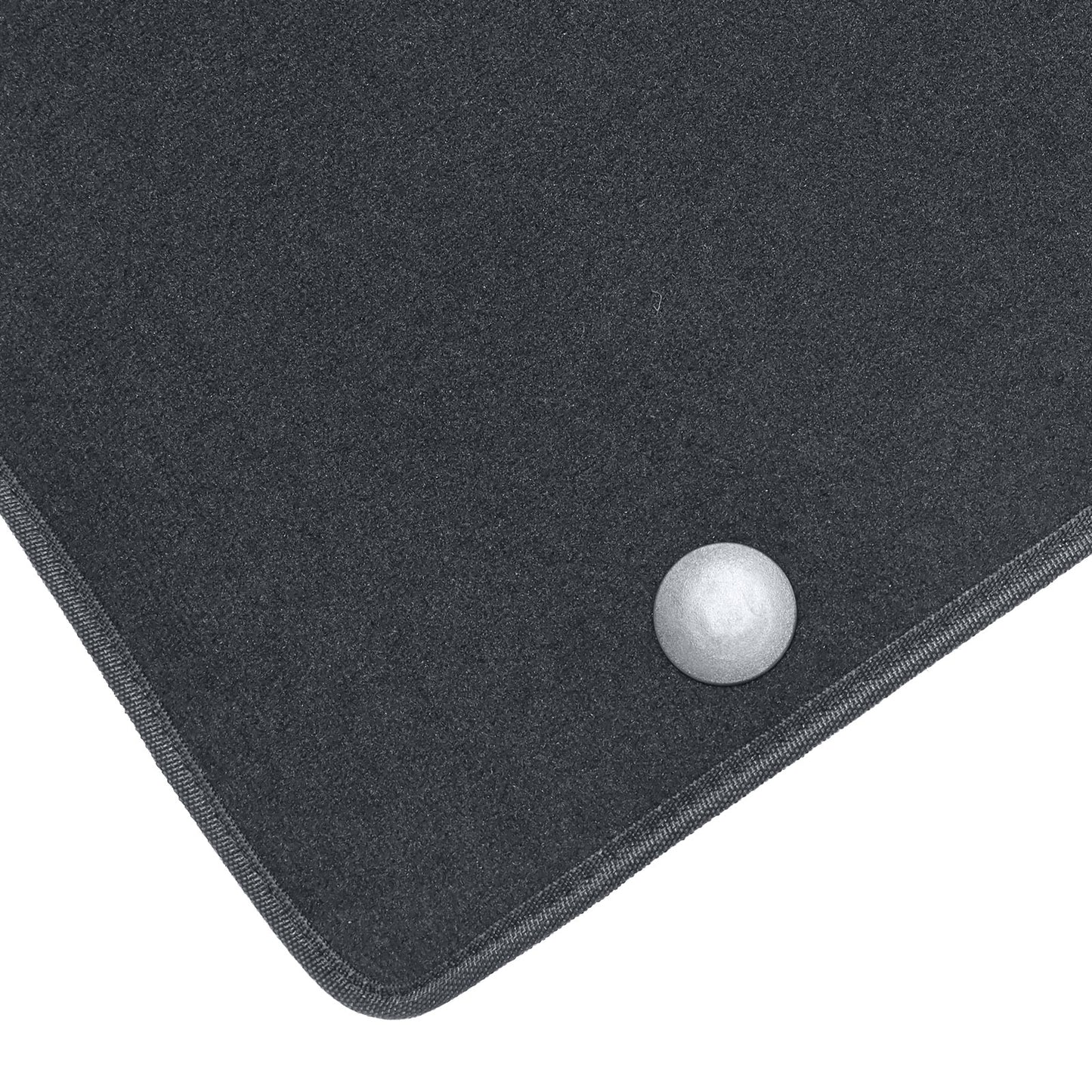 For 2010-2013 Hyundai Genesis Coupe Front & Rear Velour Floor Mats Carpet Black