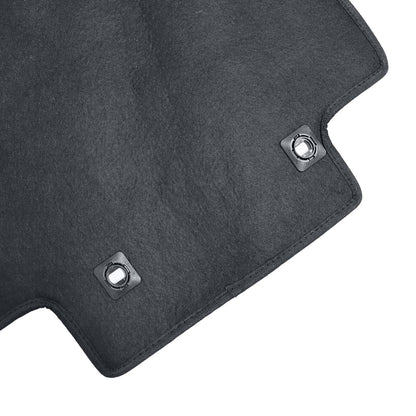 New For 2011-2017 Honda Odyssey Front & Rear Velour Floor Mats Carpet Black 4PCS