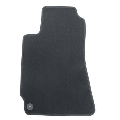 Fits 2006 2007 2008 Subaru Forester Front & Rear Floor Mats Carpet Velour Black