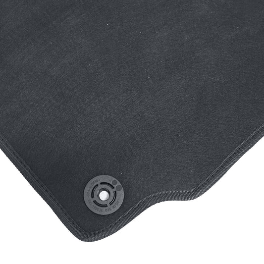 Fits 2006 2007 2008 Subaru Forester Front & Rear Floor Mats Carpet Velour Black