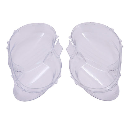 Pair Headlight Lens Cover Replacement For 2004-2009 Mercedes Benz CLK C209 W209