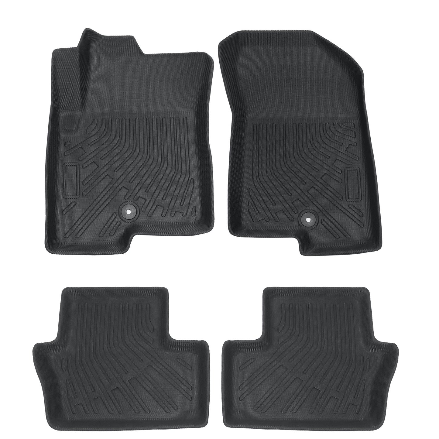 TPE 3D Floor Mats Liners 4Pcs For 2007-2017 Jeep Compass Patriot Dodge Caliber