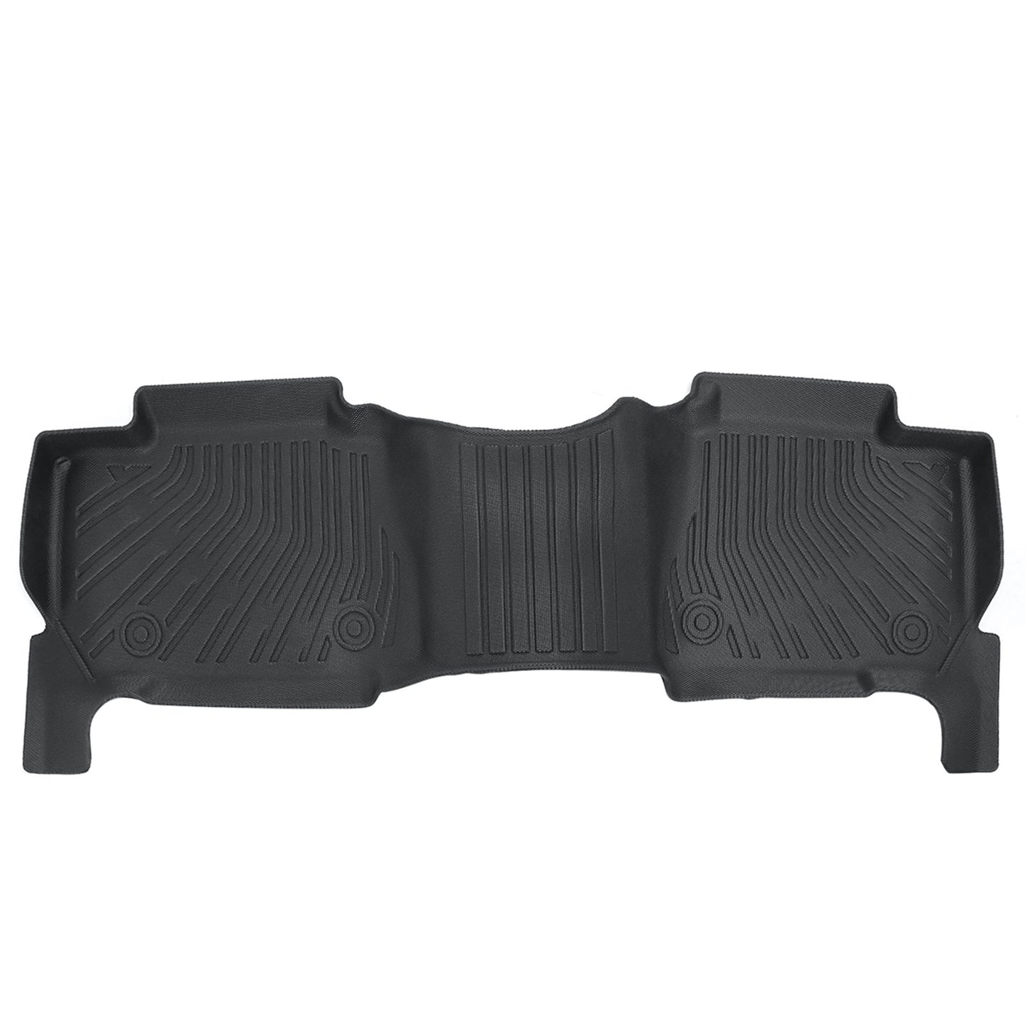 3D Floor Mats For 2007-2014 Cadillac Escalade Front & 2nd Row Floor Liners TPE