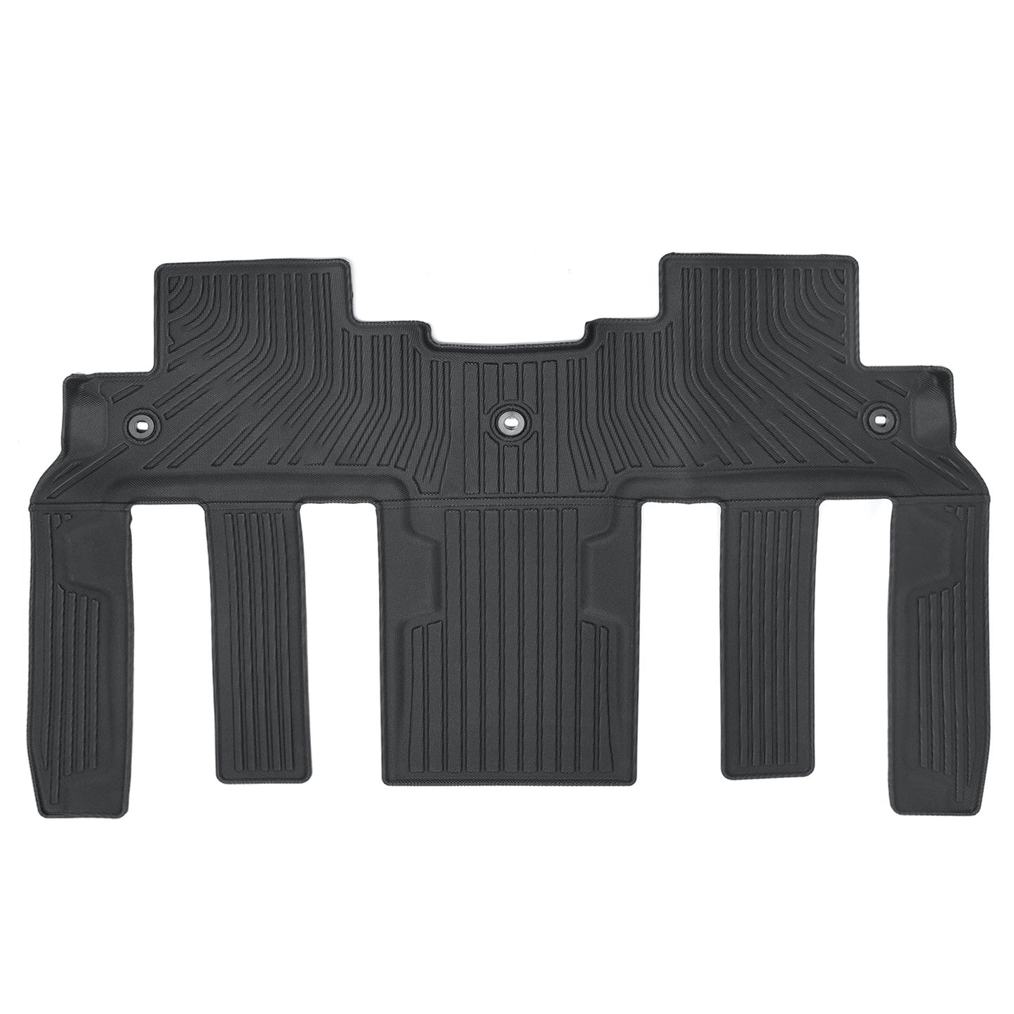 Floor Mats Liner TPE 3D Model Black All Weather For 2008-2017 Buick Enclave