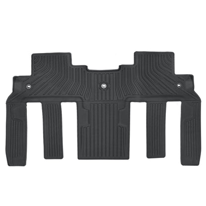 Floor Mats Liner TPE 3D Model Black All Weather For 2008-2017 Buick Enclave
