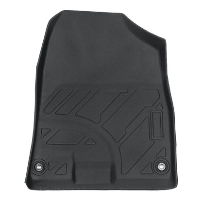 Floor Mats Liner TPE 3D Model Black 4PCS All Weather For 2014-2020 Acura MDX