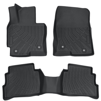 Floor Mats Liner For 2013 - 2016 Mazda CX-5 4-Door Front-Rear All Weather Black