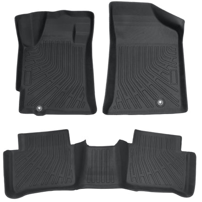 Floor Mats Liner For 2007-2012 Nissan Altima Sedan 4-Door Front-Rear All Weather