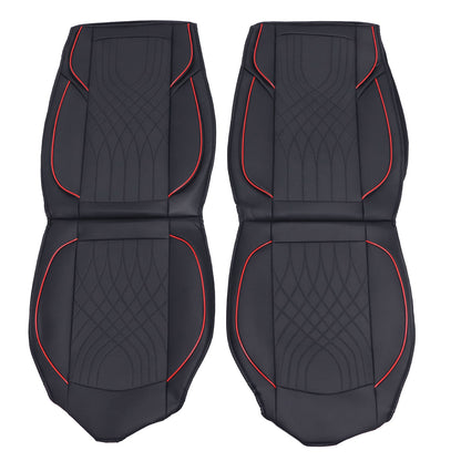 PU Leather 5 Seat Covers Full Set Front + Rear Cushion Fits Lexus?Deluxe Car