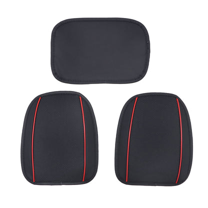 PU Leather 5 Seat Covers Full Set Front + Rear Cushion Fits Lexus?Deluxe Car