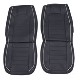 PU Leather 5 Seat Covers Full Set Front & Rear Cushion Fits Toyota Deluxe car