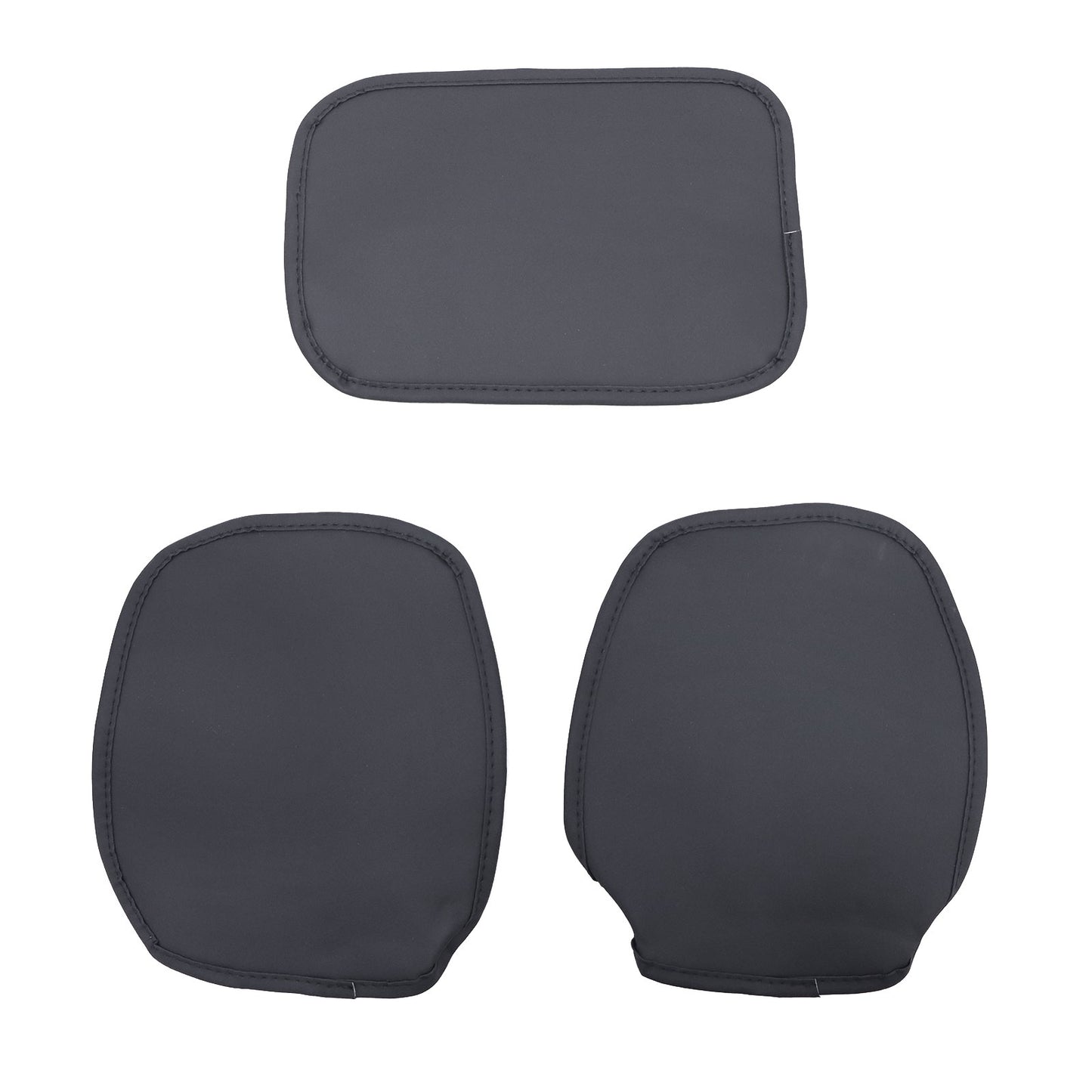 PU Leather 5 Seat Covers Full Set Front & Rear Cushion Fits Toyota Deluxe car