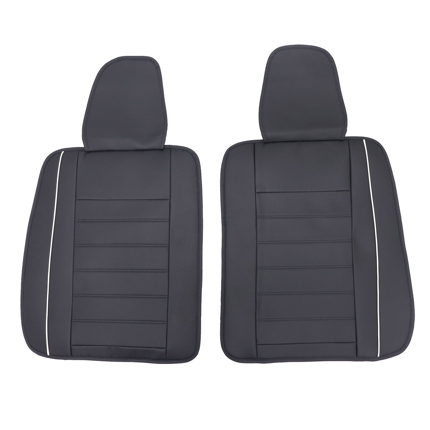 PU Leather 5 Seat Covers Full Set Front & Rear Cushion Fits Toyota Deluxe car