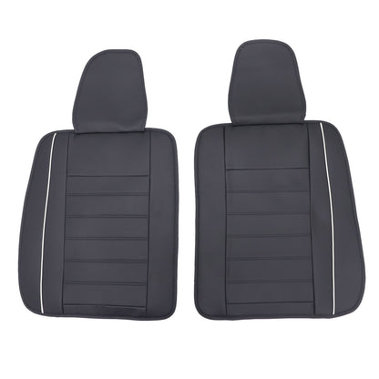 PU Leather 5 Seat Covers Full Set Front & Rear Cushion Fits Toyota Deluxe car