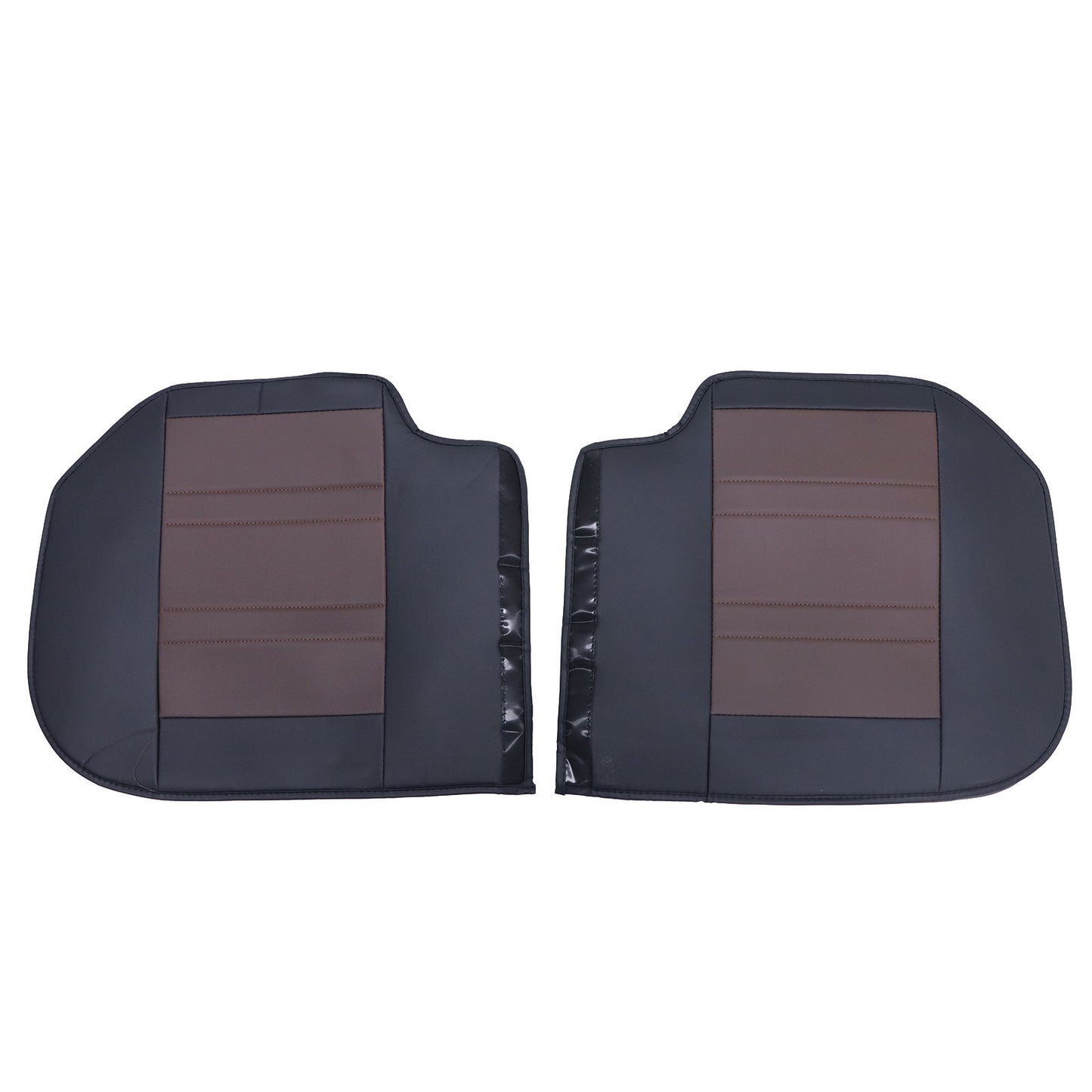 For 2007-2021 Subaru Impreza 5-Seats Seat Covers Front + Rear Cushion Brown