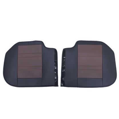 For 2007-2021 Subaru Impreza 5-Seats Seat Covers Front + Rear Cushion Brown