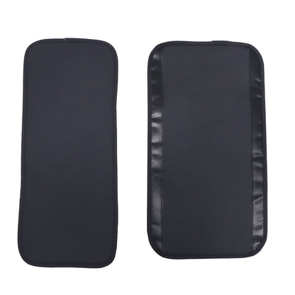 PU Leather 5 Seat Covers Black & Blue Full Set Front & Rear Cushion Fits Honda