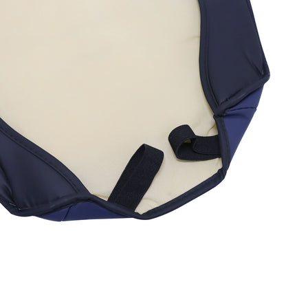 PU Leather 5 Seat Covers Black & Blue Full Set Front & Rear Cushion Fits Honda
