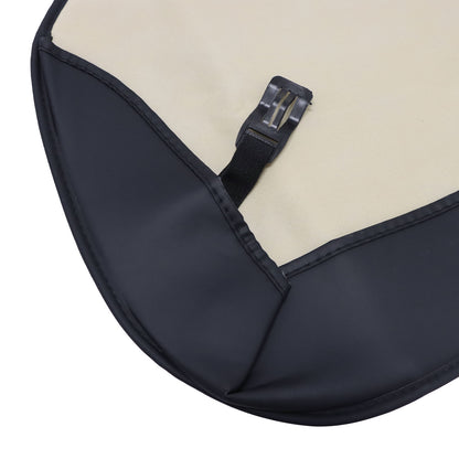 PU Leather 5 Seat Covers Black & Blue Full Set Front & Rear Cushion Fits Honda