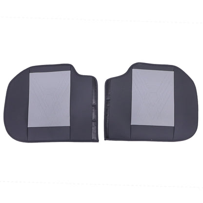 PU Leather 5 Seat Covers Full Set Front & Rear Cushion For Chevrolet GMC Car