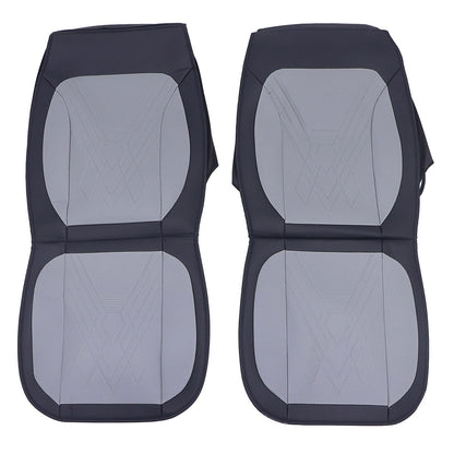 PU Leather 5 Seat Covers Full Set Front & Rear Cushion For Chevrolet GMC Car