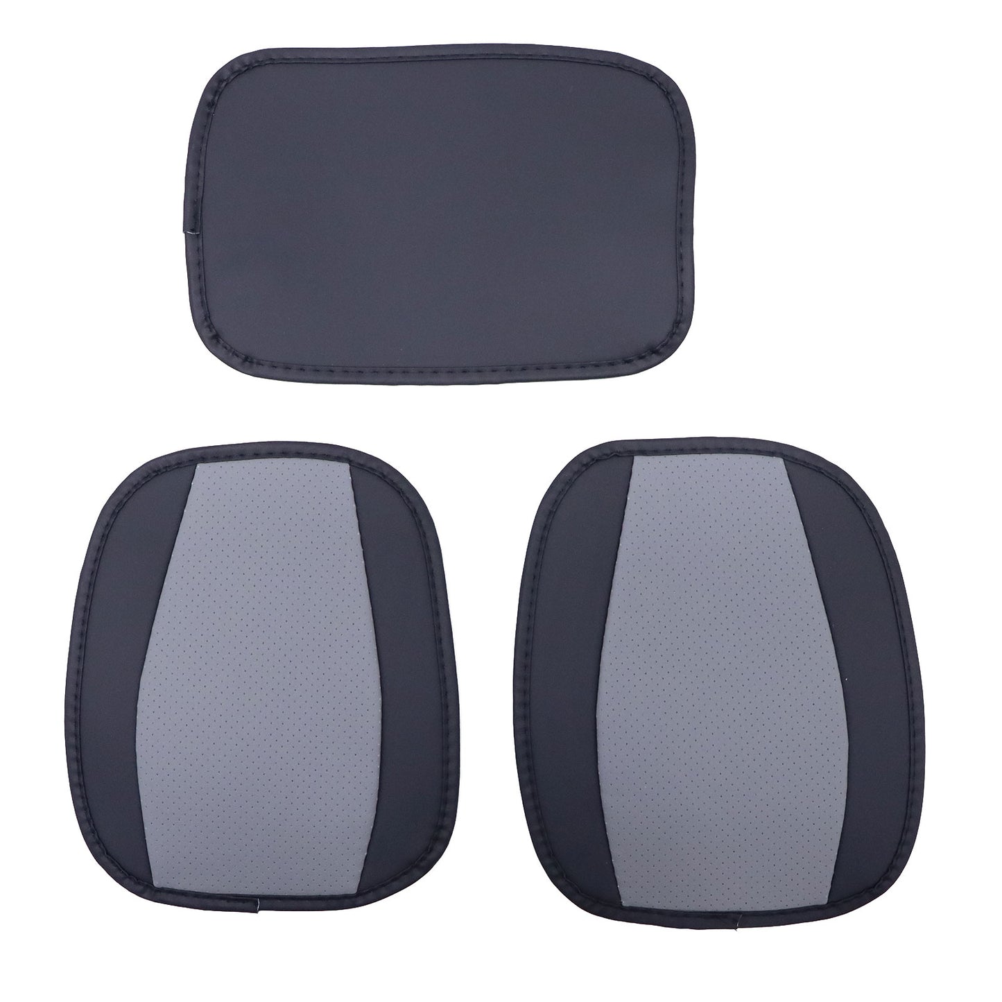 PU Leather 5 Seat Covers Full Set Front & Rear Cushion For Chevrolet GMC Car