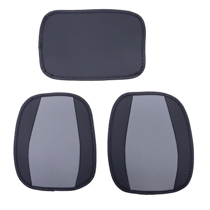 PU Leather 5 Seat Covers Full Set Front & Rear Cushion For Chevrolet GMC Car
