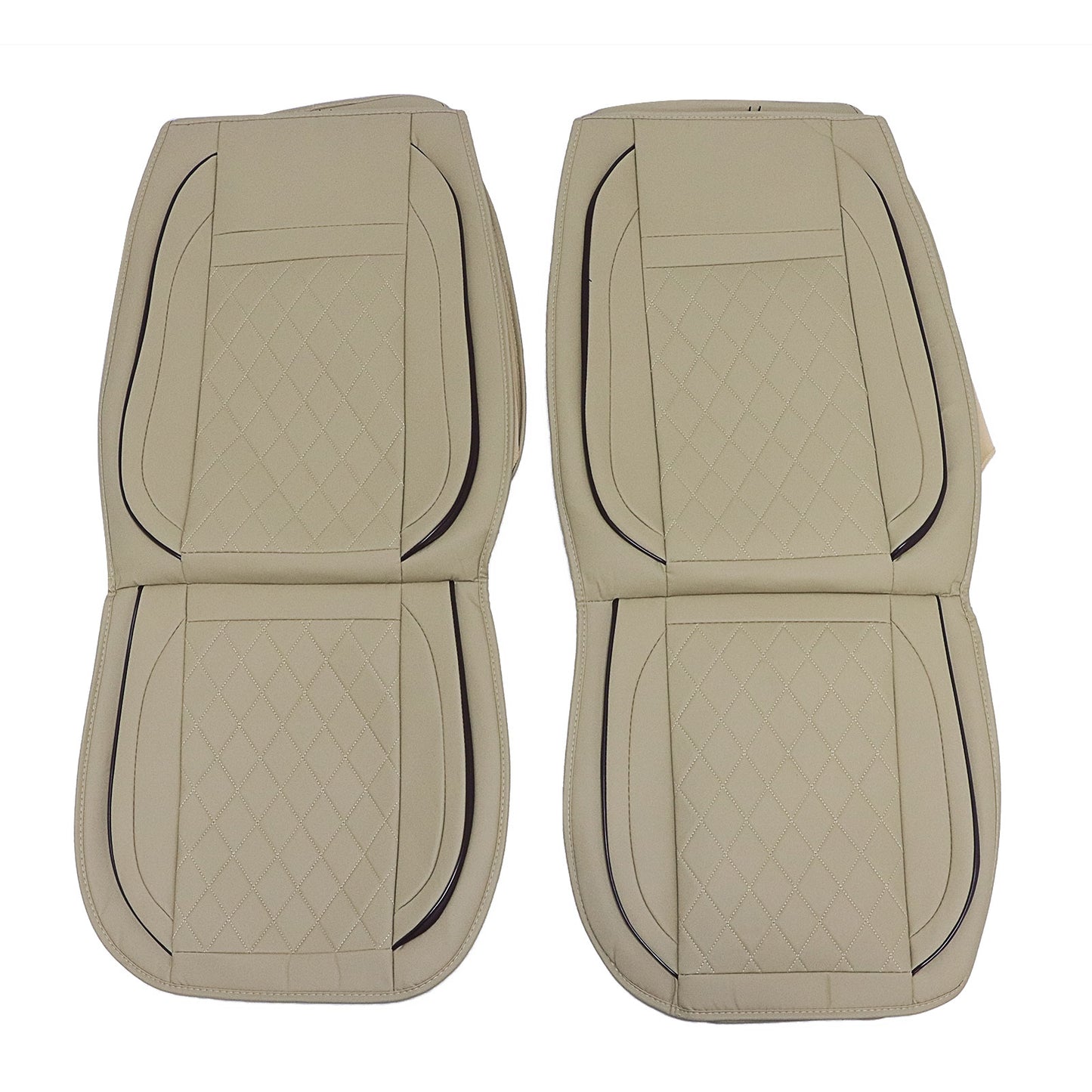 For 2009-21 Dodge Ram 1500 Car Seat Cover 5 Seats Full Set PU Leather Cushion
