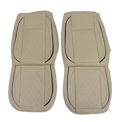 For 2009-21 Dodge Ram 1500 Car Seat Cover 5 Seats Full Set PU Leather Cushion