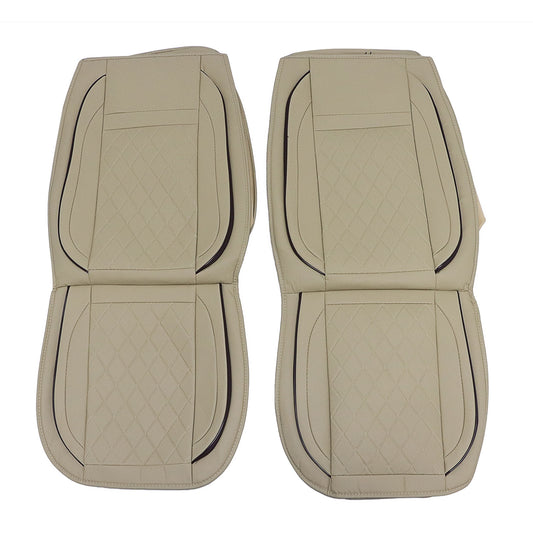 For 2009-21 Dodge Ram 1500 Car Seat Cover 5 Seats Full Set PU Leather Cushion