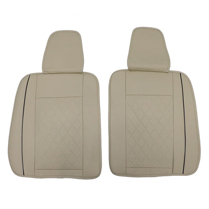 For 2009-21 Dodge Ram 1500 Car Seat Cover 5 Seats Full Set PU Leather Cushion