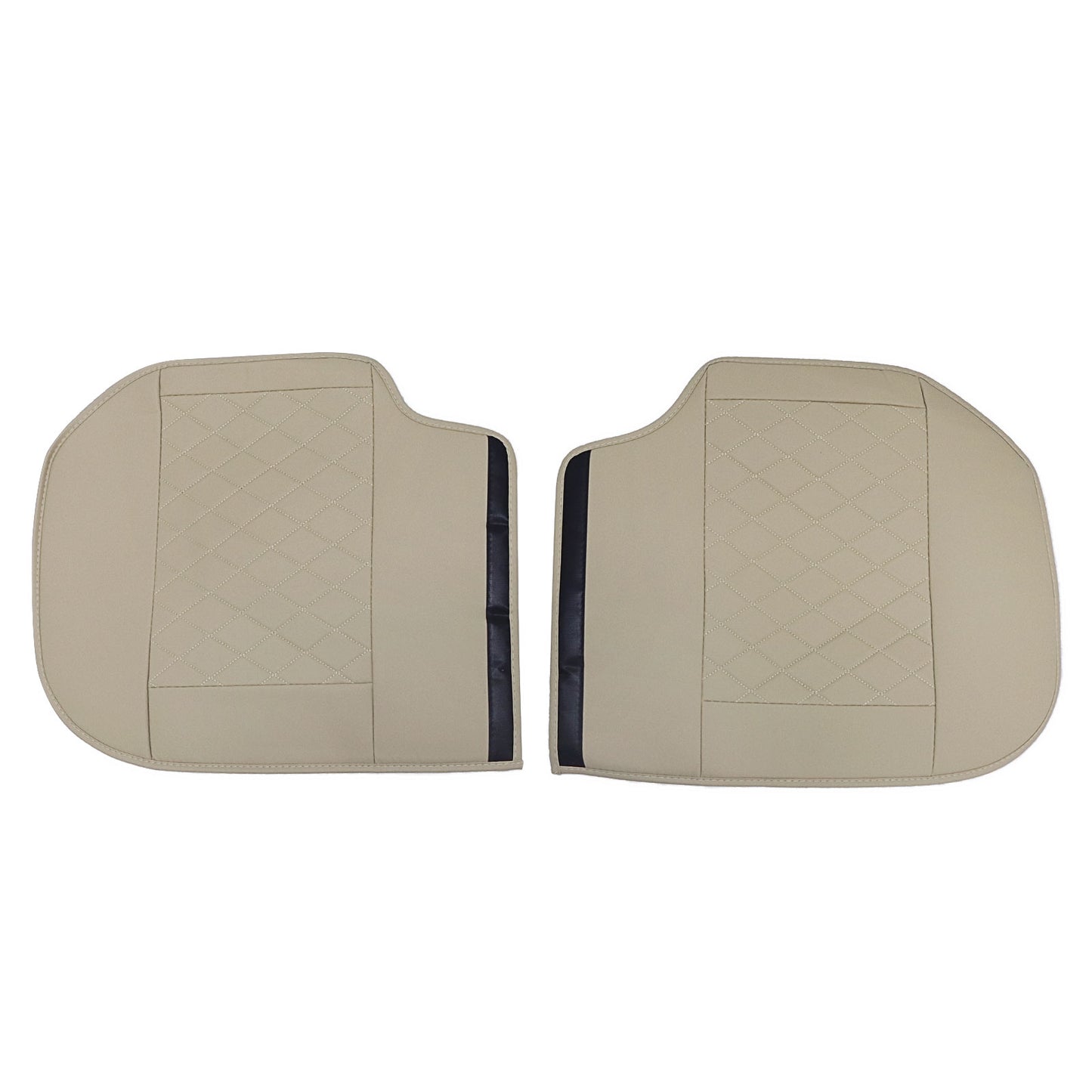 For 2009-21 Dodge Ram 1500 Car Seat Cover 5 Seats Full Set PU Leather Cushion